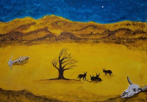 Golden Landscape w/ Heidi von Son de Fernex