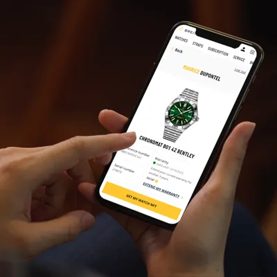 Breitling product authenticity, powered by Arianee